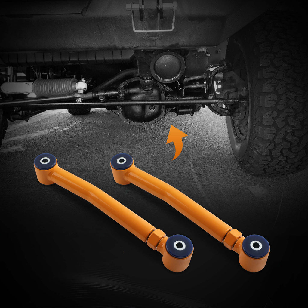 Kombinierte Produkte Einstellbare vordere Querlenker Set 0-8 Höherlegung kompatibel für Jeep Grand Cherokee ZJ