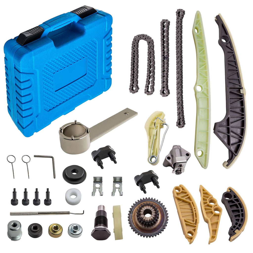 Kombinierte Produkte Motor Einstellwerkzeug Satz Steuerkettensatz Steuerkette kompatibel für Audi A4 kompatibel für VW 1.8 2.0