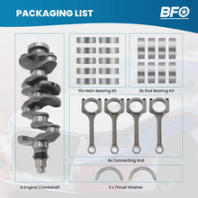 Laden Sie das Bild in den Galerie-Viewer, Kurbelwelle 623V6-2EH00 Crankshaft ConRods Bearing Set kompatibel für Hyundai KIA Soul 2.0L 12-19