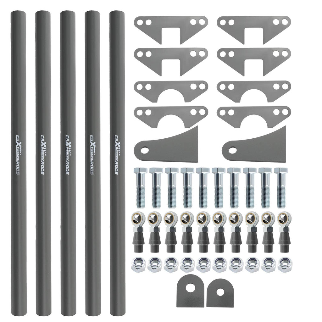 Lift Level Kit Rear Weld-On Parallel 4 Link Suspension Kit 24" Bars Rod Rat Truck Classic