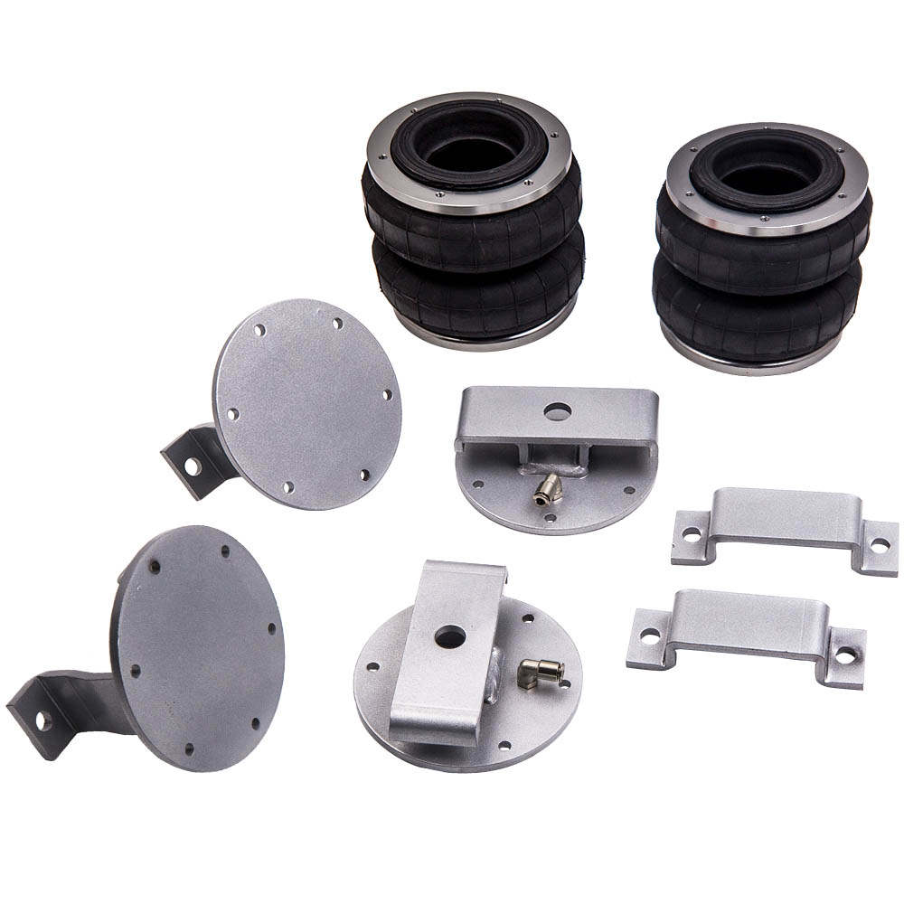 Luftfederung Paar Luftfederung mit Montagsatz Kit kompatibel für Nissan Navara D40 & STX550 4WD 2004-