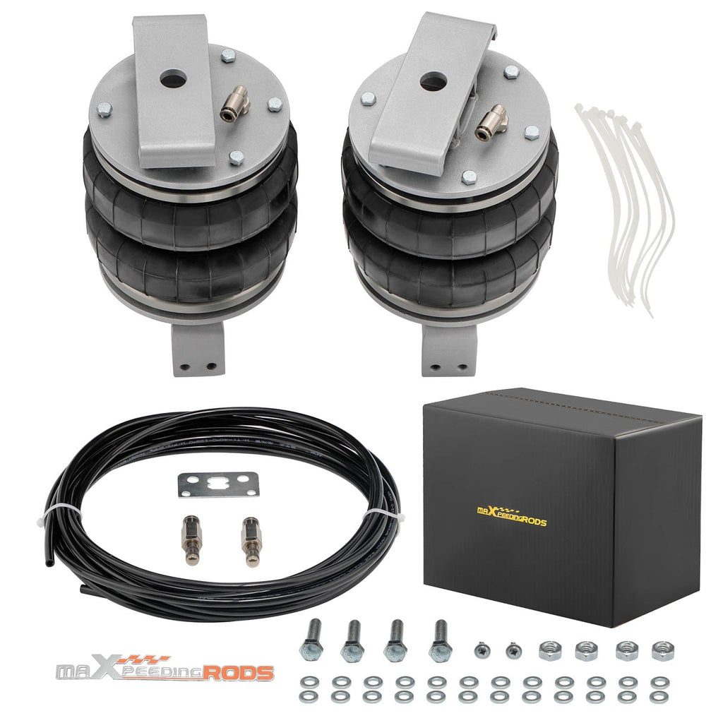 Luftfederung 2X Luftbalg Hinten Air Suspension Bag Helper Kit kompatibel für Toyota Hilux 4WD 2015-