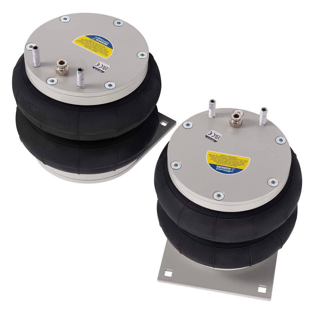 Luftfederung 2x Luftfederbalg mit 12 V Kompressor Kit kompatibel für Vauxhall Movano 2010-2020 4000 KG