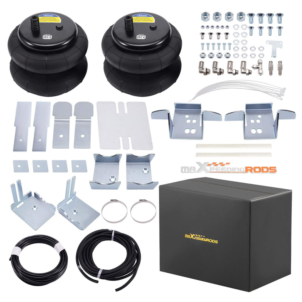 Luftfederung 2x Luftfederung + Halterung Kit kompatibel für Mercedes Sprinter 3,5-T VS30 907 RWD 2018-