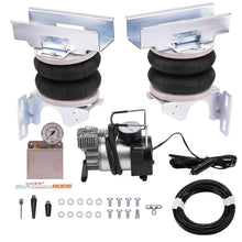 Laden Sie das Bild in den Galerie-Viewer, Luftfederungstasche 2x Luftfederung mit 12V Kompressor Kit kompatibel für Mercedes Sprinter Bj. 06-22 4000KG