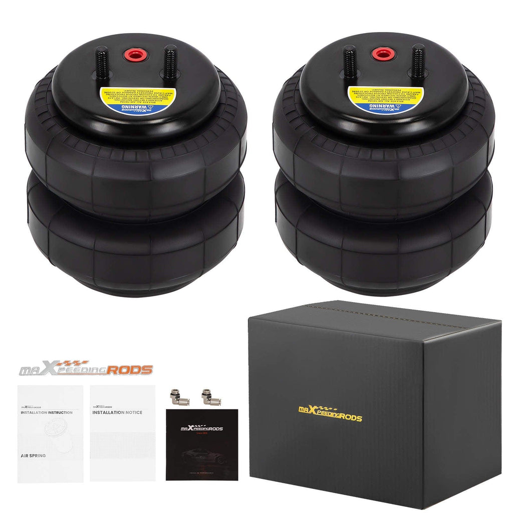 Luftfederungstasche Paar Luftfederung Luftbalg 2500 LBS For Firestone W21-760-6781 For LKW Van SUV