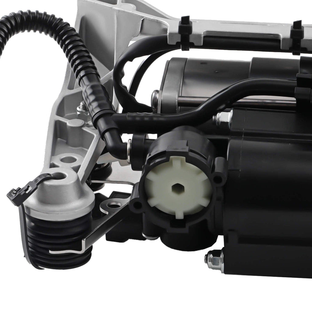 Luftpumpe Luftfederung Kompressor mit Halterung kompatibel für Audi Q7 4L 4LB 2006-2015 4L0698007