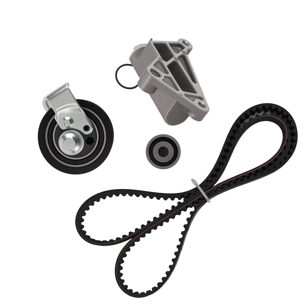 Motorsystem Zahnriemen + Rollensatz kompatibel für Audi A4 B5 A6 C4 C5 kompatibel für VW Passat 1.8 1.8T 058109119B