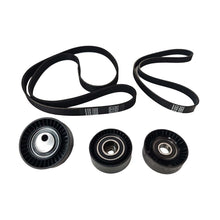 Laden Sie das Bild in den Galerie-Viewer, Motorsystem Keilrippenriemen Riemenspanner Umlenkrolle Kit kompatibel für BMW 3er E46 E36 5er E39