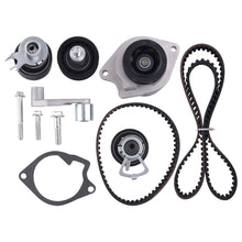 Laden Sie das Bild in den Galerie-Viewer, Motorsystem 2x Zahnriemen + Wasserpumpe Rollensatz kompatibel für Vw Golf Lupo Polo Fabia 1.4 16v