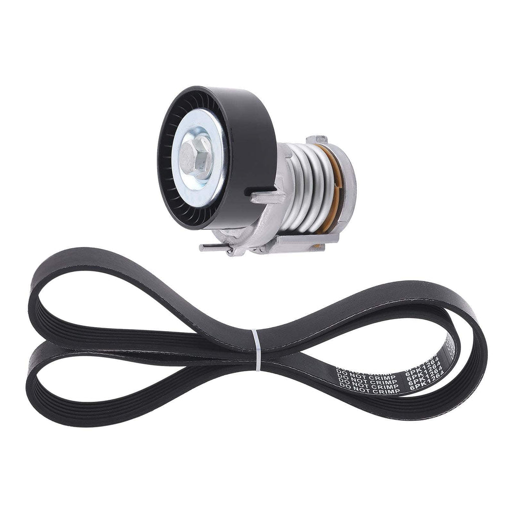 Motorsystem Keilrippenriemen-SatzSpanner kompatibel für Audi A4 Allroad 8KH 2.0 TDI quattro 2001-06