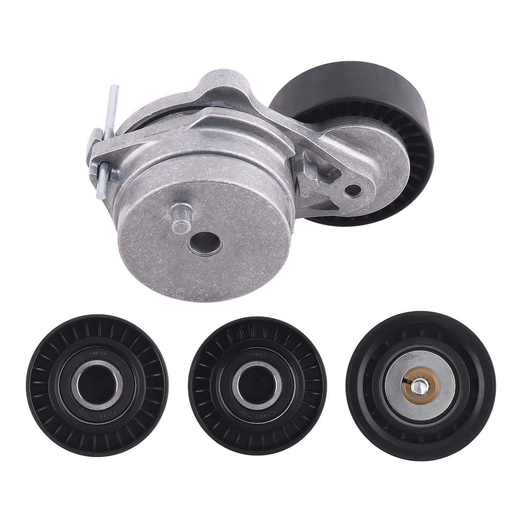 Motorsystem Keilrippenriemen-Satz + Spanner kompatibel für VW Touareg kompatibel für Audi Q7 kompatibel für Porsche 3.0 0109979992