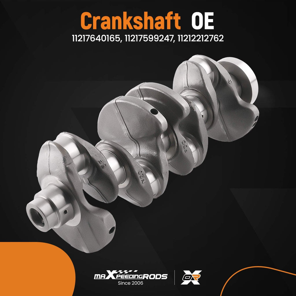 Motorsystem N20 Engine CrankshaftConRodsBearings kompatibel für BMW 11217640165 N20B20A 2.0T