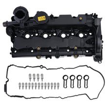 Laden Sie das Bild in den Galerie-Viewer, Motorsystem Ventildeckel + Ventildeckeldichtung kompatibel für BMW E81-88 E90-93 E60/61 N47 11128508570