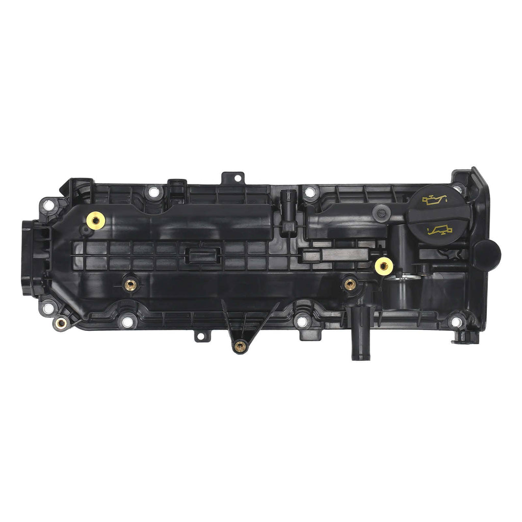 Motorsystem Zylinderkopfhaube Ventildeckel mit Dichtung kompatibel für Fiat 500 312 Panda 55278923