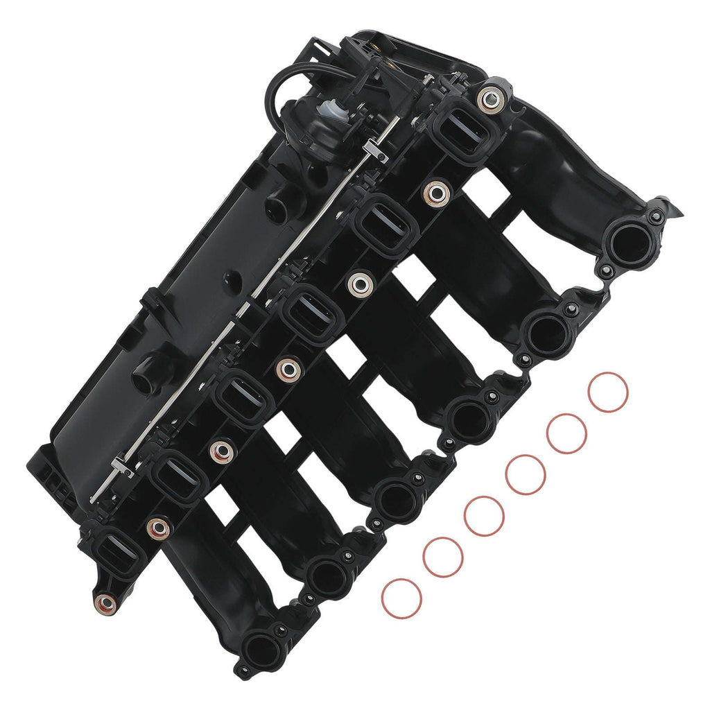Motorsystem Ansaugbrücken + Dichtungen kompatibel für BMW 5er E60 E61 3er E90 E91 X5 X3 M57 11617800585