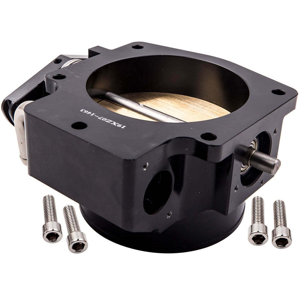 Motorsystem 92mm Throttle Body Assembly 4 bolt kompatibel für Chevrolet Gen III LS2 LS3 LS7 LSX