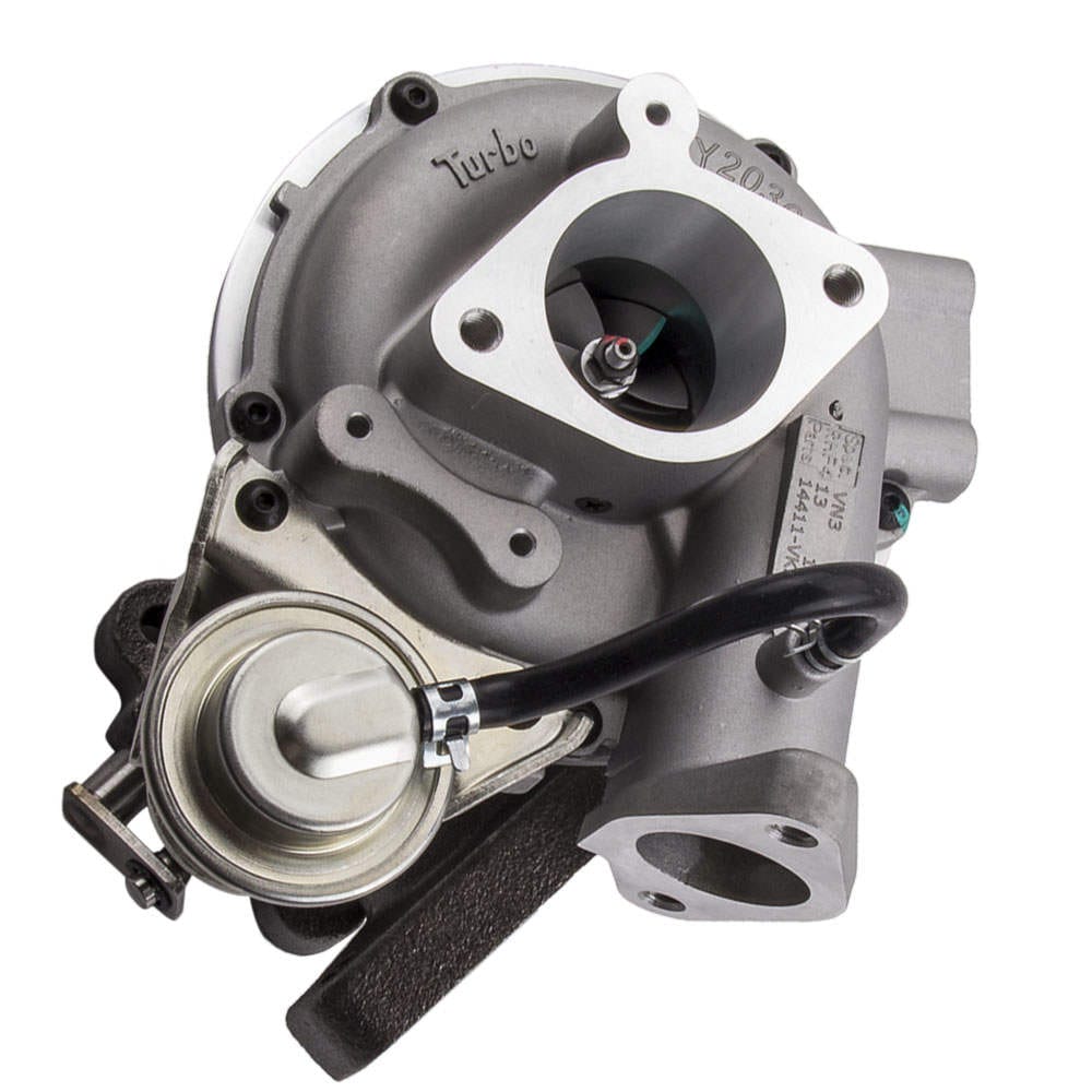 Neu Turbolader kompatibel für Nissan Navara 2.5 DI 133 PS VN3 RHF4 14411-VK500 MD22 98 Kw gut