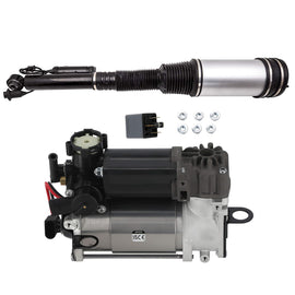 Neu 1x Federbein + Luftfederung Kompressor kompatibel für Mercedes W220 W211 2203205013