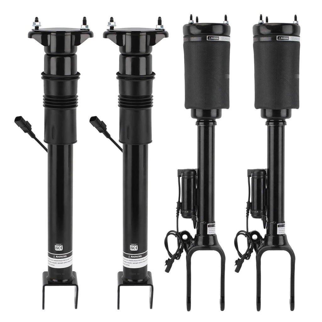 Neu 2X Hinten + 2X Vorne Federbeine mit ADS kompatibel für Mercedes M ML GL Klasse W164 X164