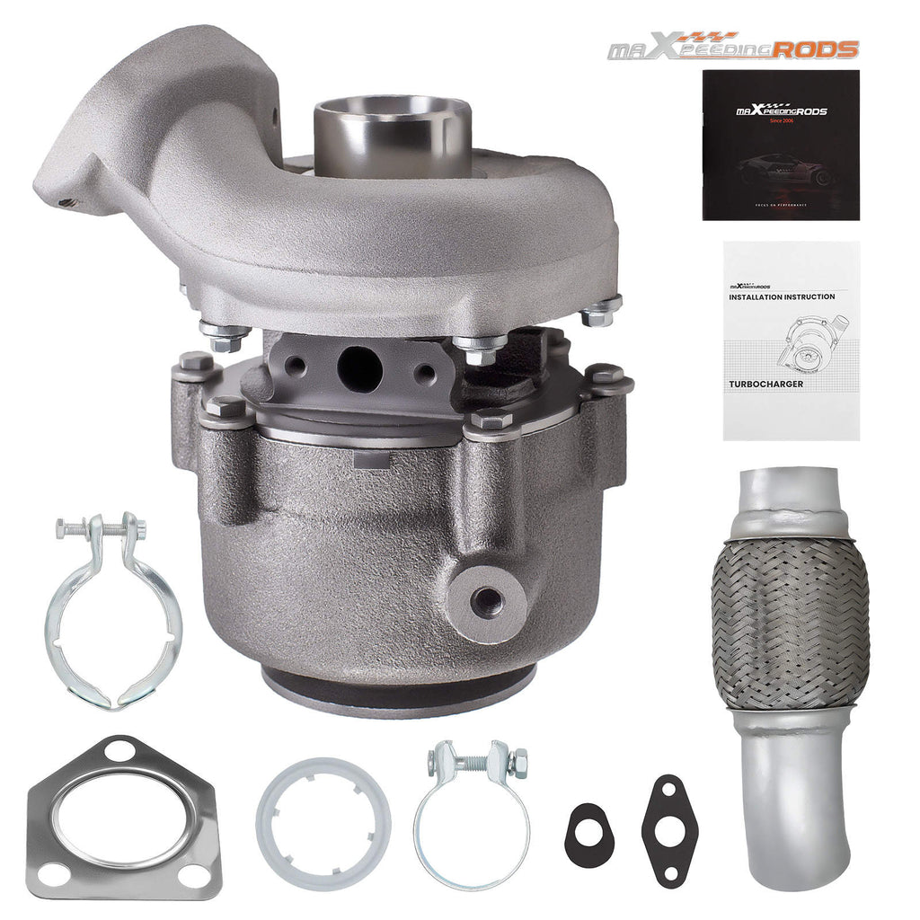 Neu Turbolader + Exhaust Repair Pipe kompatibel für BMW 1er 120 d (E87) 49135-05610 TF035HL NEU