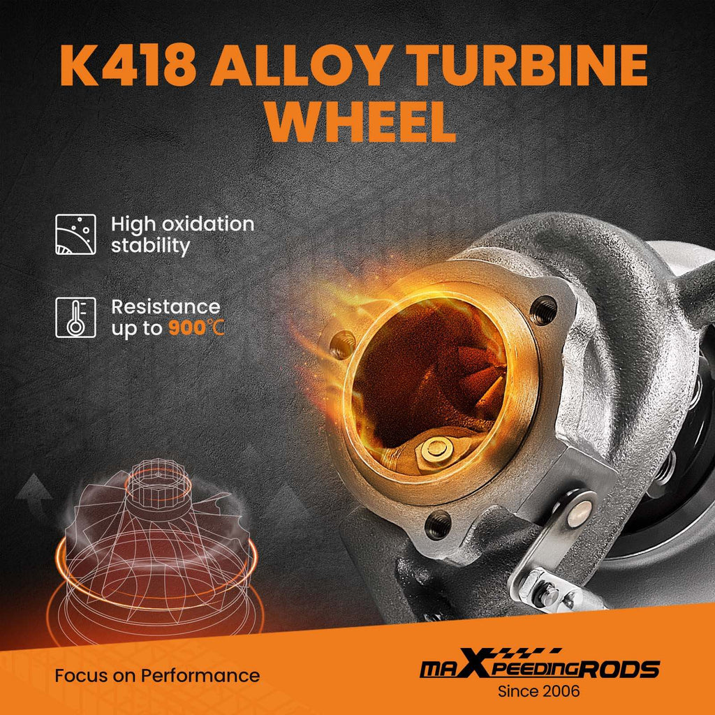 Neu Brandneu Turbolader kompatibel für Saab 9-3 B235R TD04HL-15T Aero Viggen 2.3L 2L TD04HL