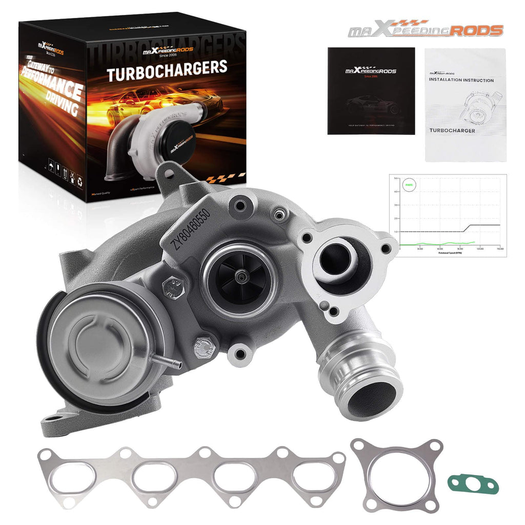 Neu Turbo kompatibel für Audi A3 8P1 8PA 1.4 TFSI 92KW CMSA 03C145702V TD025M2-07T