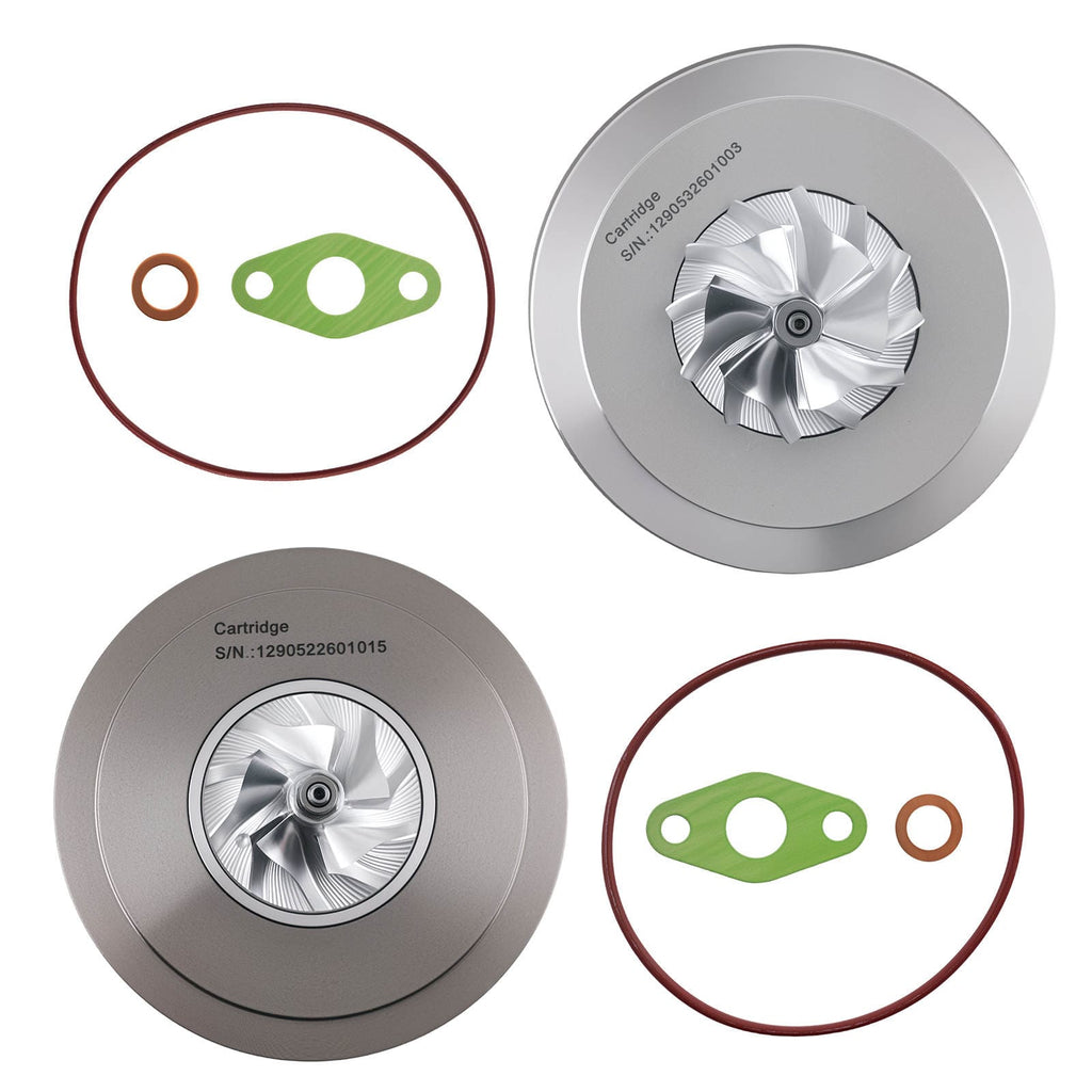 Neu Doppelt Turboladerpatrone Chra Billet kompatibel für Mercedes Sprinter 215CDI 315CDI