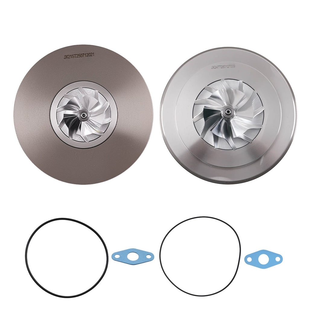 Neu Doppel Rumpfgruppe KP35+K04 kompatibel für VW Multivan 2.0 BiTDI 09-15 03L145715J Billet