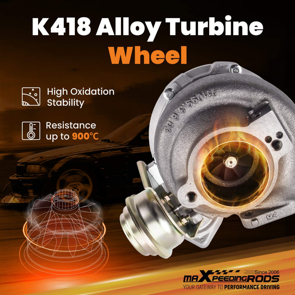 Neu Turbolader m. Auspuffkrümmer kompatibel für BMW X5 3.0d E53 160KW 218PS 11657791046 753392