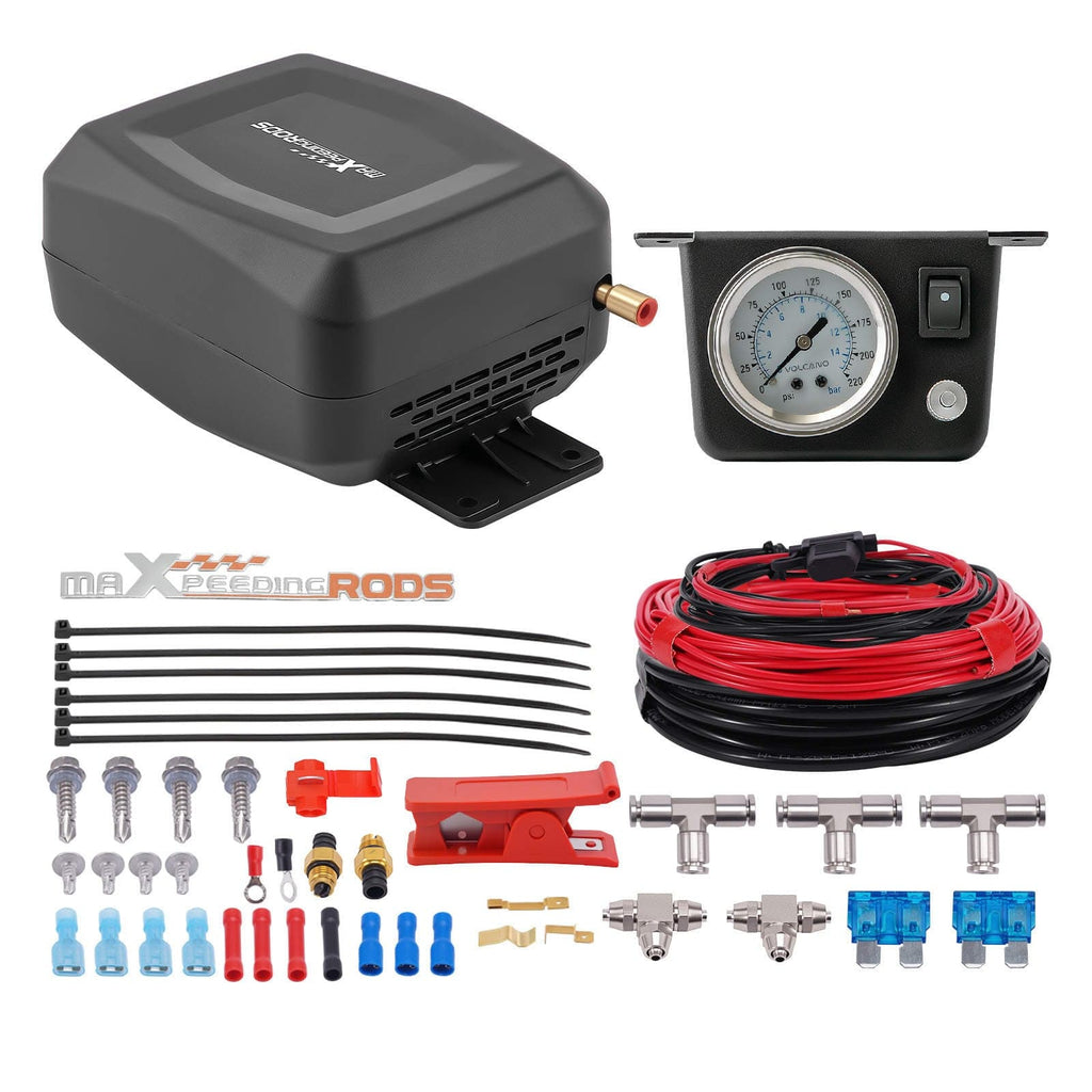 Neu 12 V Luftfederung Kompressor Controller Kit for Universal Vans Pickups