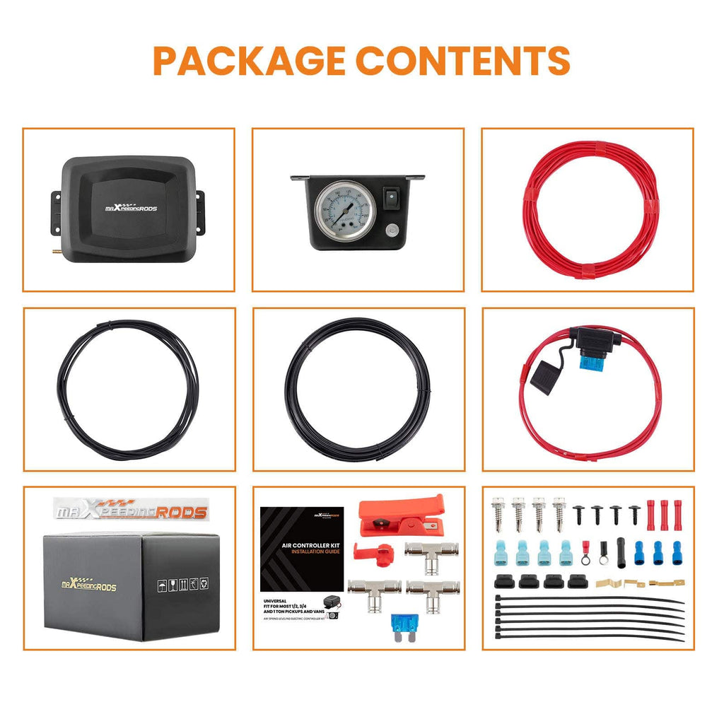 Neu Luftbalg Hinten + Kompressor Kit kompatibel für Iveco Daily 35S 35L Einzelbereifung 2014-