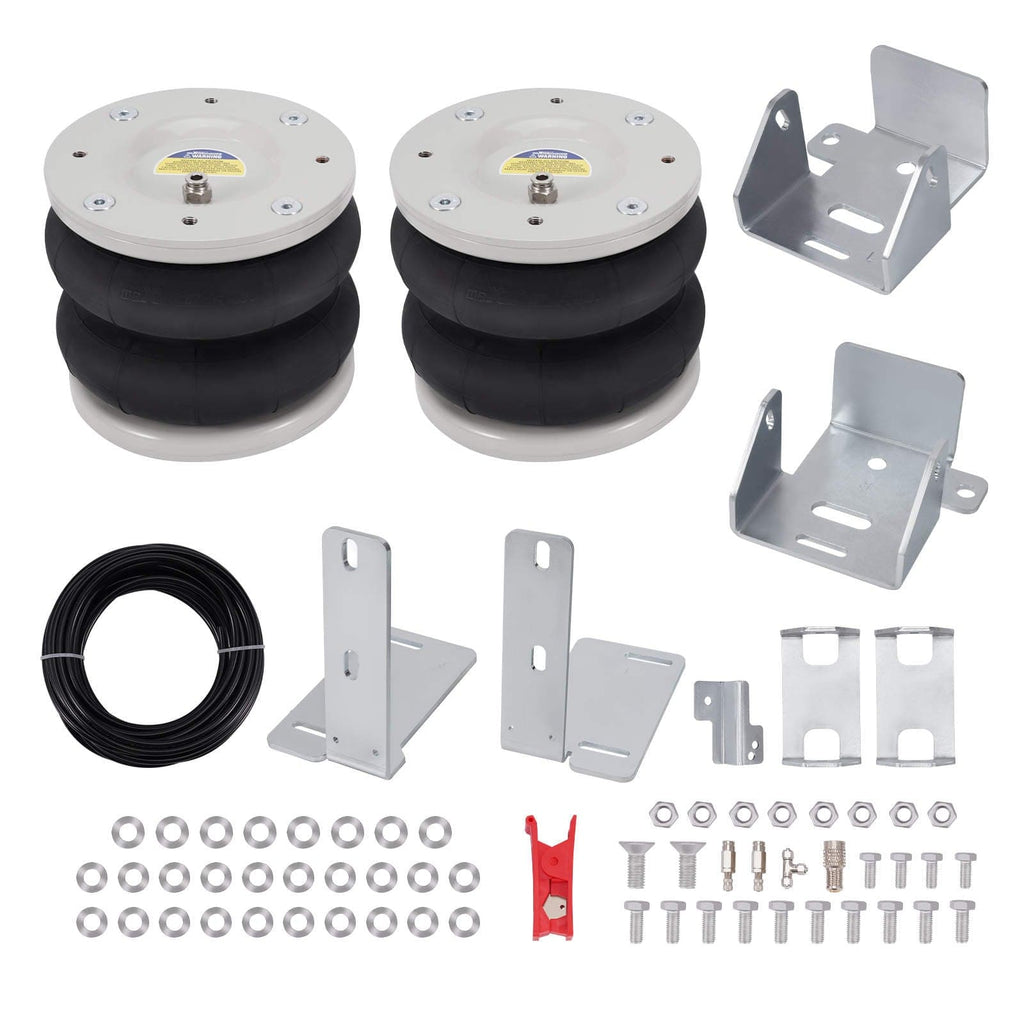 Neu Luftfederung Hinten + Halterungen Kit kompatibel für Ford Transit TWIN RWD 350 2001- 4000KG