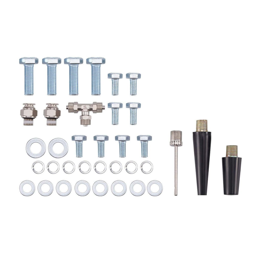 Neu 2x Luftfederung Hinten + 12V Kompressor Kit kompatibel für Fiat Ducato kompatibel für Peugeot Boxer 1994-