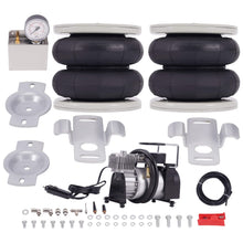 Laden Sie das Bild in den Galerie-Viewer, Neu 2x Luftfederung Hinten + 12V Kompressor Kit kompatibel für Fiat Ducato kompatibel für Peugeot Boxer 1994-