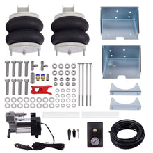 Laden Sie das Bild in den Galerie-Viewer, Neu 2X Luftbalg + 12V Kompressor Kit kompatibel für Iveco Daily 35S 35L 2006-2014 RWD, kompatibel für FWD