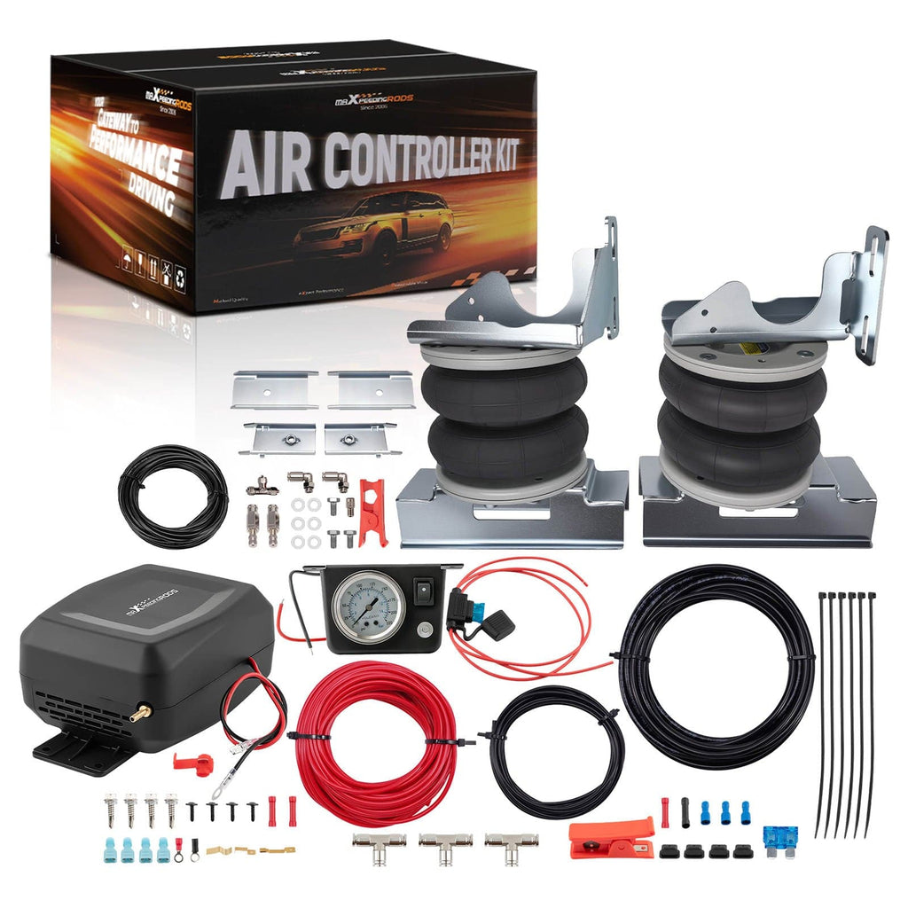 Neu Luftfeder Hinten + Kompressor Controller Kit kompatibel für Mercedes-Benz Sprinter 2006-