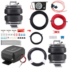 Laden Sie das Bild in den Galerie-Viewer, Neu Luftfederung Hinten + Kompressor Kit kompatibel für VW Crafter 4X2 Einzelbereift 1995-2021