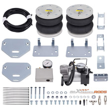 Laden Sie das Bild in den Galerie-Viewer, Neu 2X Luftfederung + 12V Kompressor Kit kompatibel für Opel Vauxhall Movano kompatibel für Renault Master X70