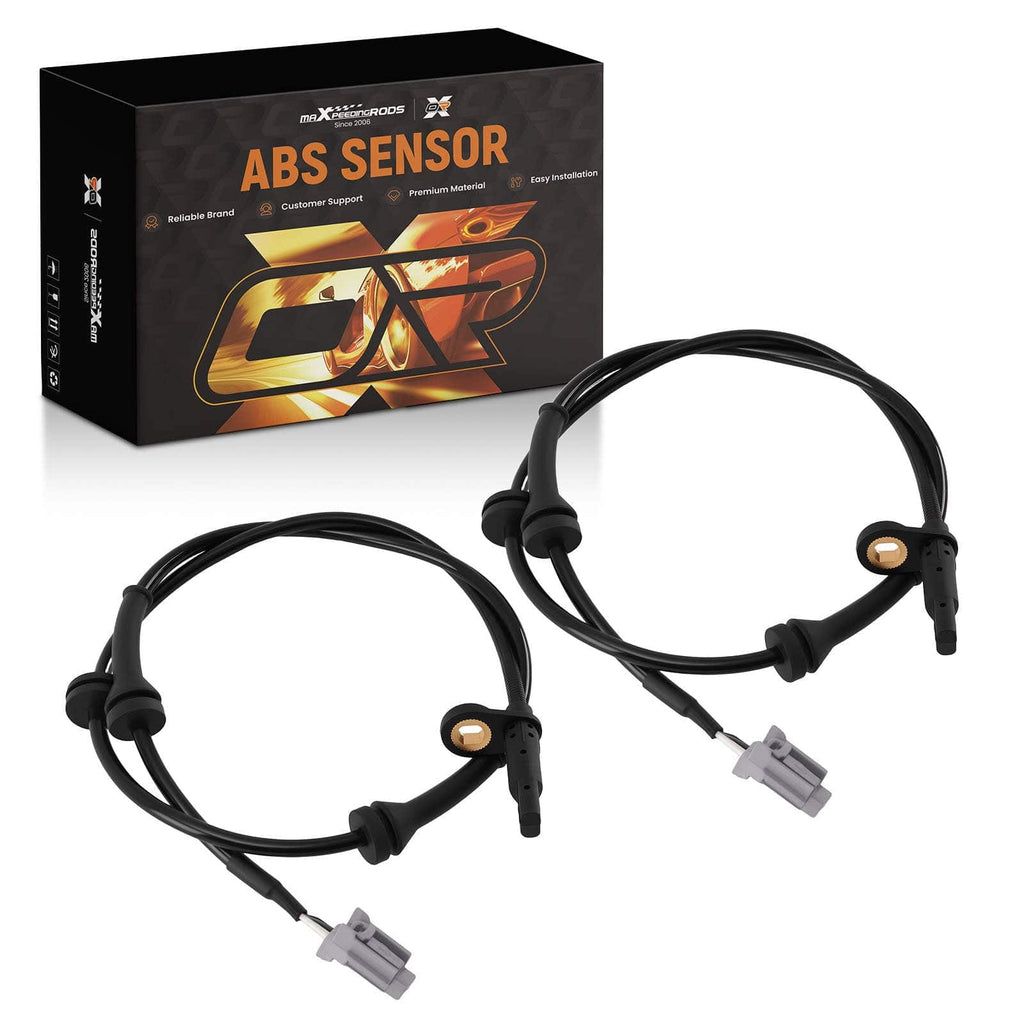 Neu 2PC Vorne ABS Sensor kompatibel für Nissan X-Trail Van T31 dci 2.0 4x4 2.0 dCi 2008-2012