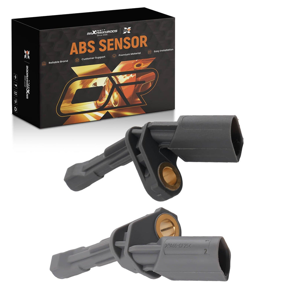 Neu 2PC ABS Sensor Hinten Links Rechts kompatibel für VW Passat Sharan Tiguan kompatibel für Golf 6 Audi Q3