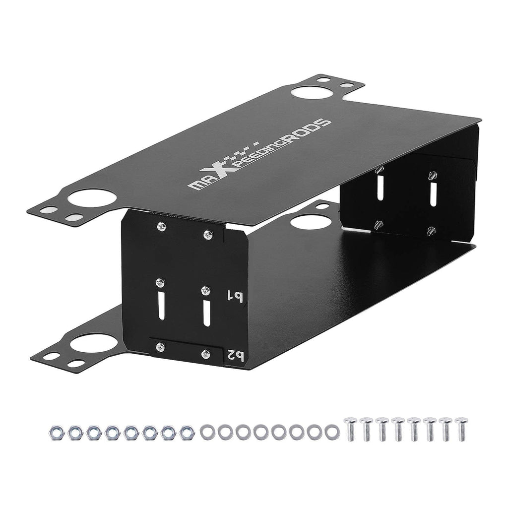Neu Universal Luftführungsplatte für 7-13 Row Ölkühler Aluminium Kühlerset Schwarz