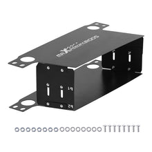 Laden Sie das Bild in den Galerie-Viewer, Neu Universal Luftführungsplatte für 7-13 Row Ölkühler Aluminium Kühlerset Schwarz