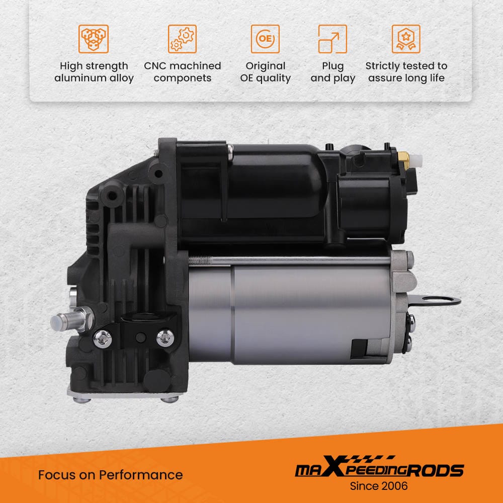 Neu Luftfederung Kompressor kompatibel für Mercedes M-Klasse W166 X166 Bj.2011-2016 A166320020