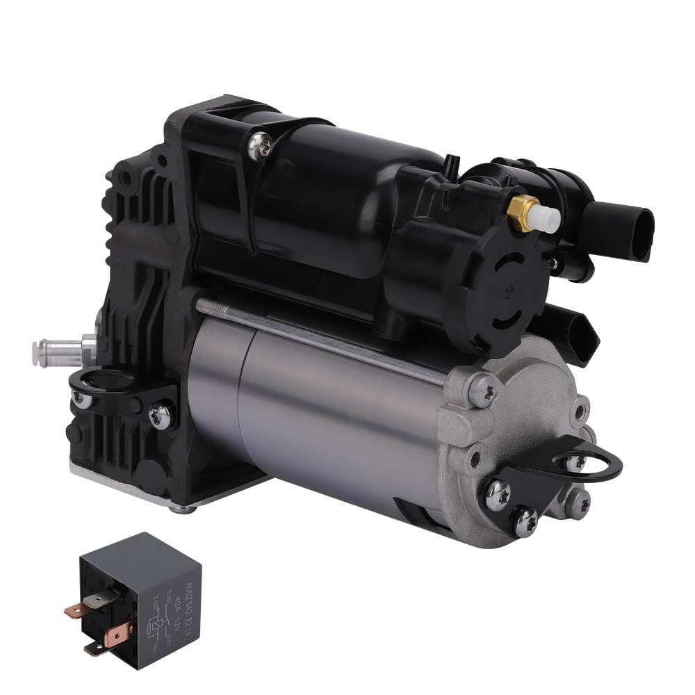 Neu Luftfederung Kompressor + 2X Luftbalg Hinten kompatibel für Mercedes-Benz GL ML W166 X166