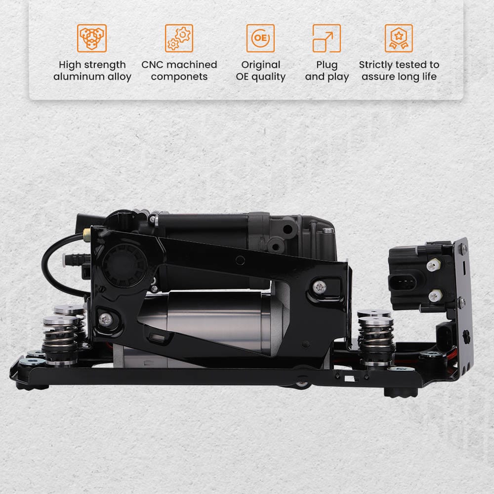 Neu Luftfederung Kompressor kompatibel für BMW 5 Series F07 F11 37206784137 + Luftfederventil