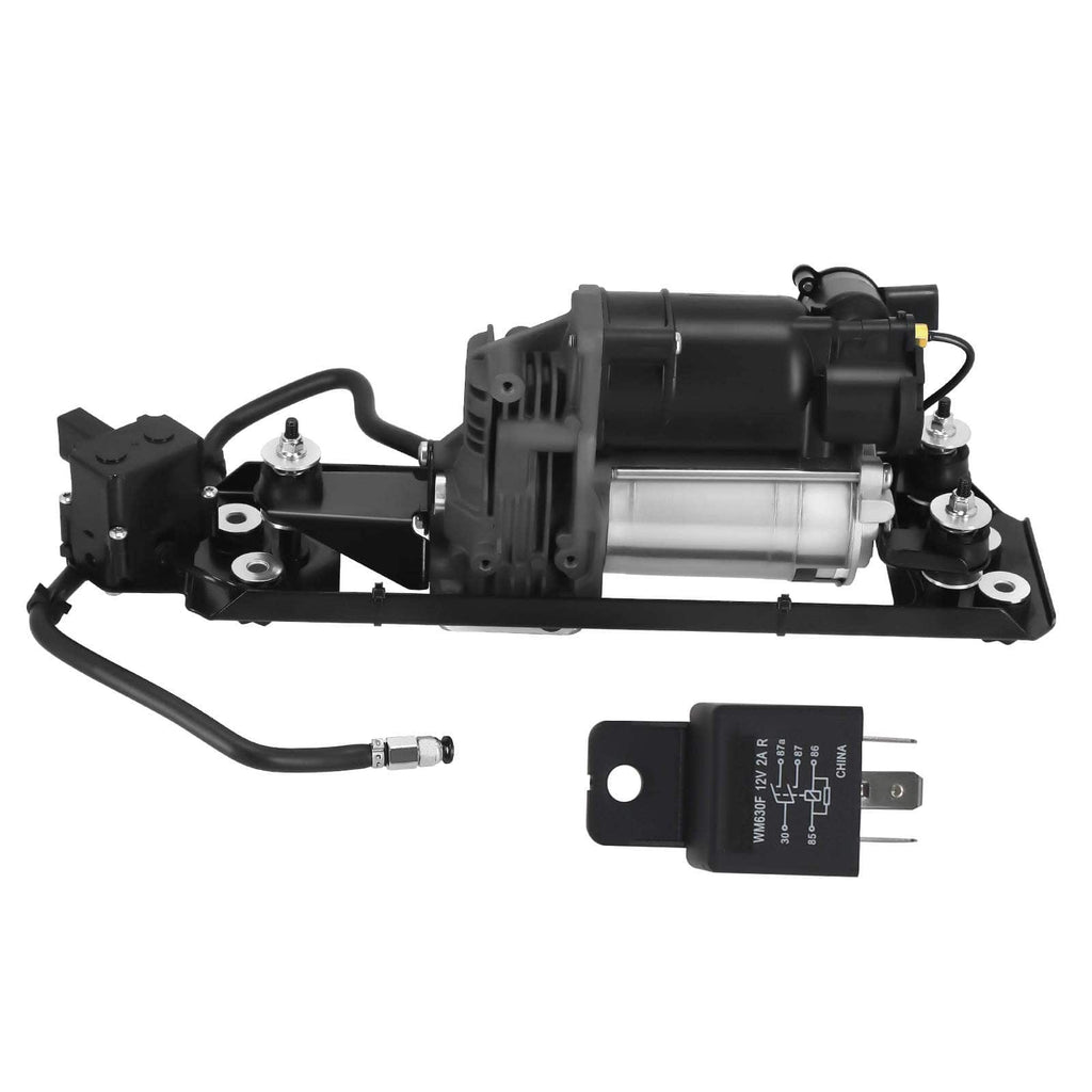 Neu Luftfederung Kompressor mit Halterung + Ventilblock kompatibel für BMW 5er E61 37106789937
