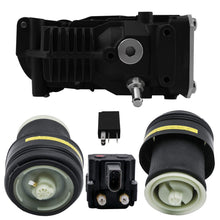 Laden Sie das Bild in den Galerie-Viewer, Neu Kompressor + Ventilblock + 2X Federbalg kompatibel für BMW X5 E70 X6 E71 37206799419