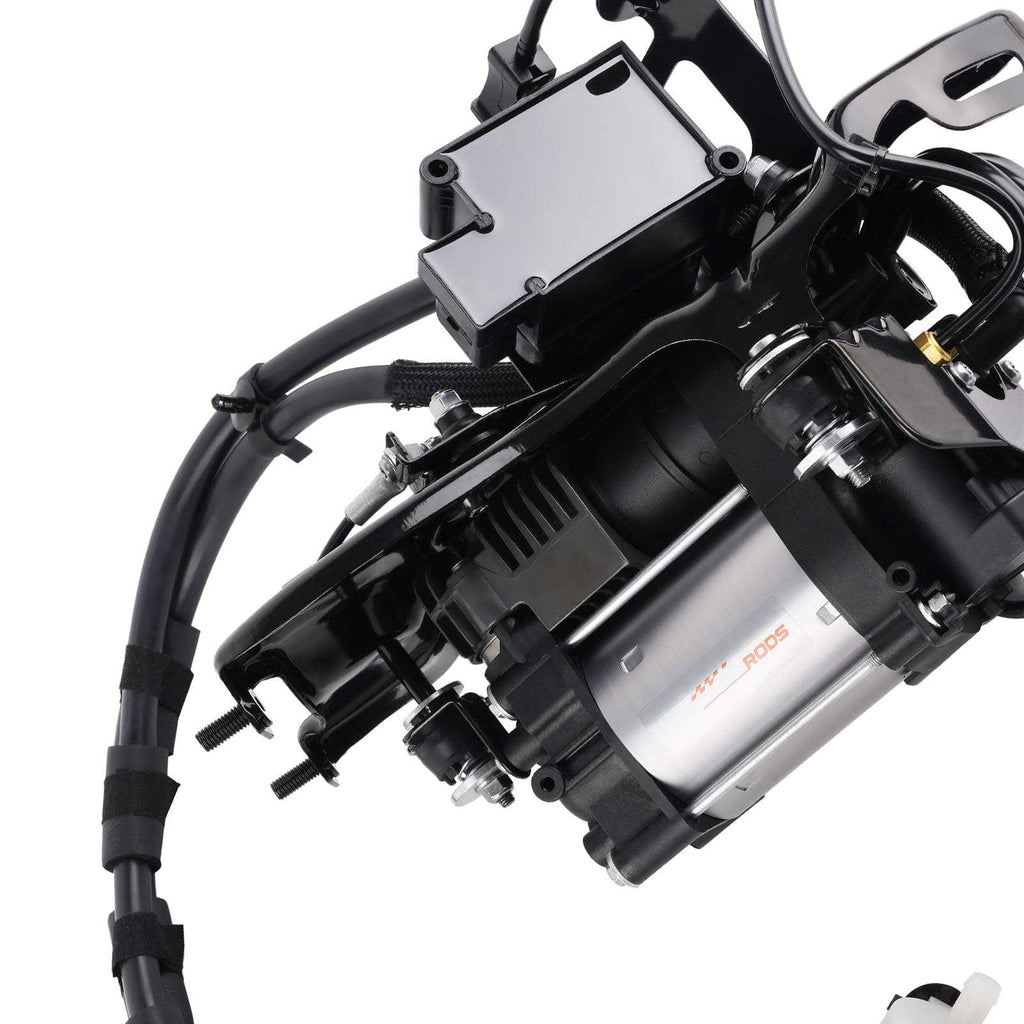 Neu Luftfederung Kompressor mit Halterung kompatibel für Dodge Ram 1500 kompatibel für Jeep Grand Cherokee WK2
