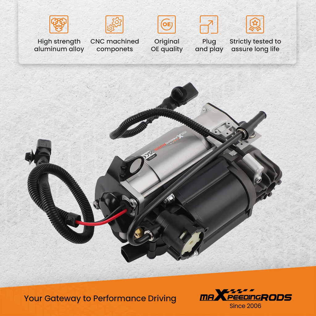 Neu Luftfederung Kompressor kompatibel für Audi A6 C5 4B Allroad Lieferumfang Air Pump